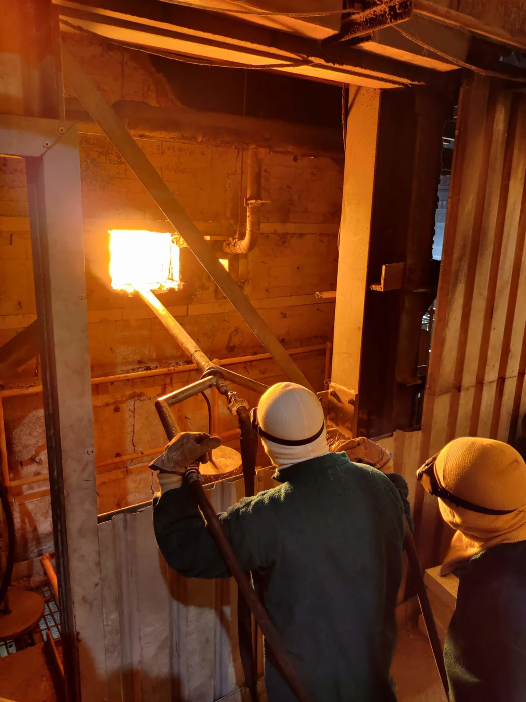 Internal ceramic welding application