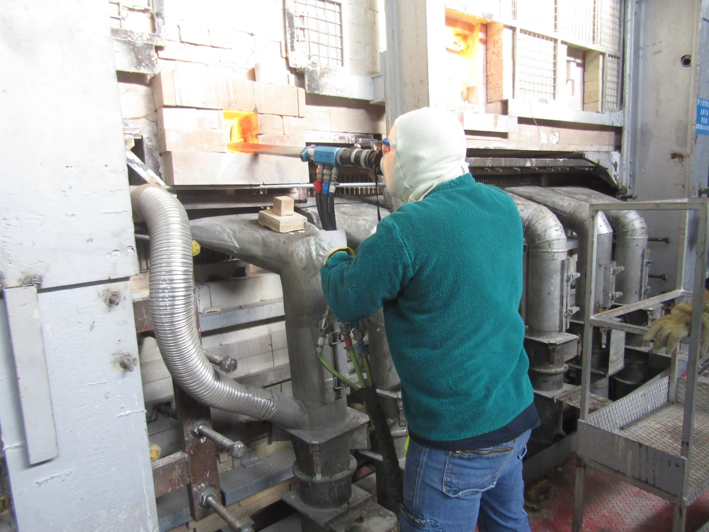 Furnace endoscopy inspection