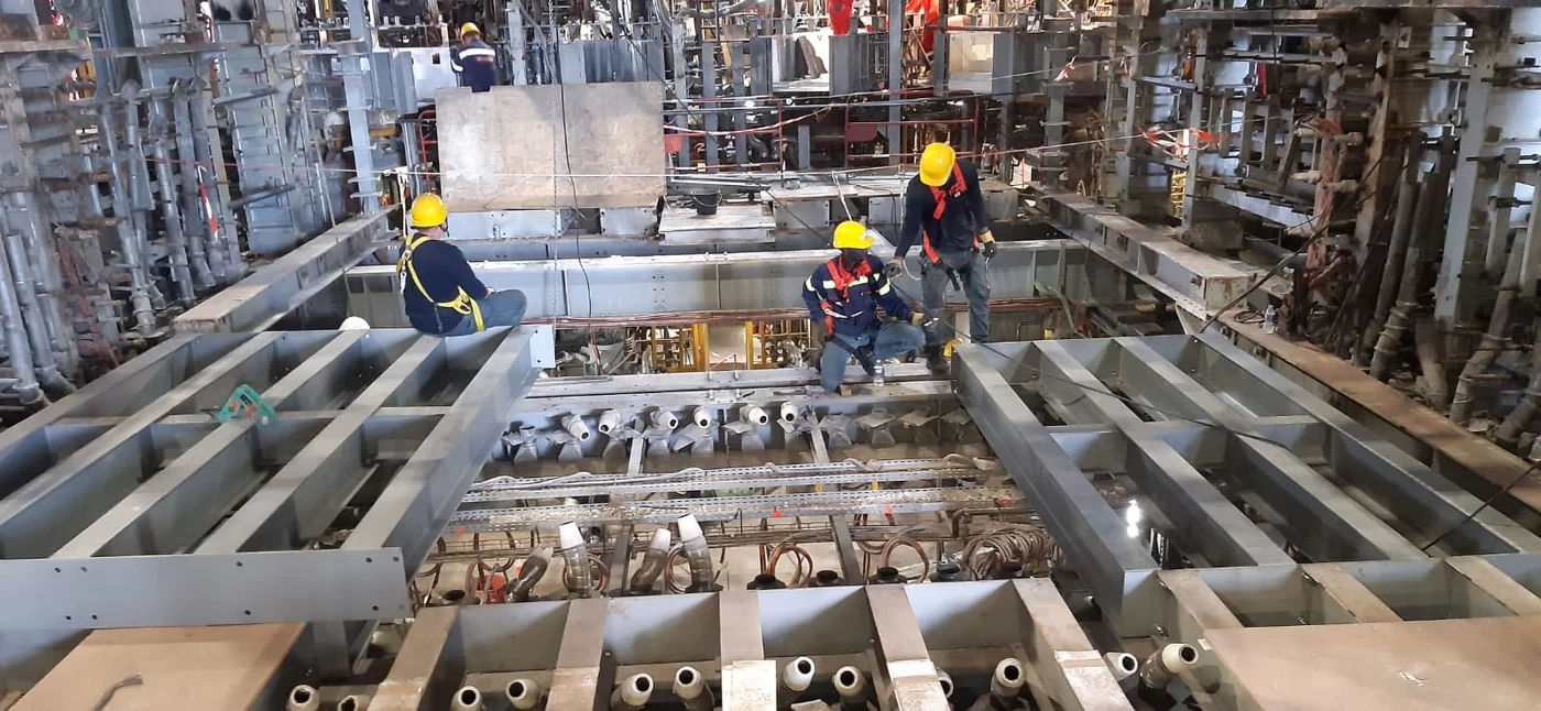 IRF steel workshop construction