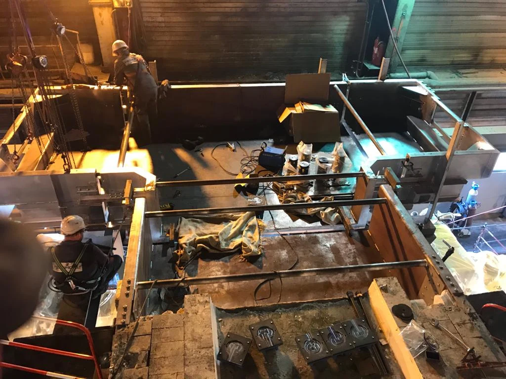 IRF steel workshop construction