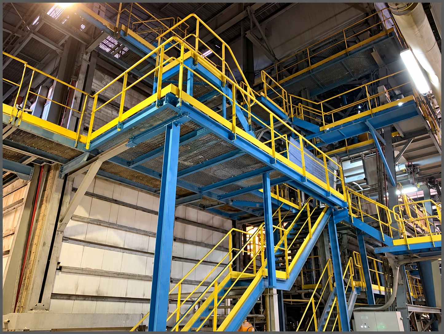 IRF steel workshop construction